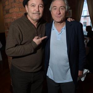 Robert De Niro and Rubén Blades