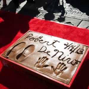 Robert De Niro Hand and Footprint Ceremony at TCL Chinese Theatre on February 4 2013 in Hollywood California