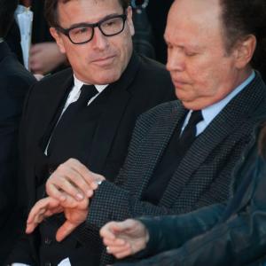 David O. Russel and actor Billy Crystal attend Robert De Niro's Hand and Footprint Ceremony at TCL Chinese Theatre on February 4, 2013 in Hollywood, California.