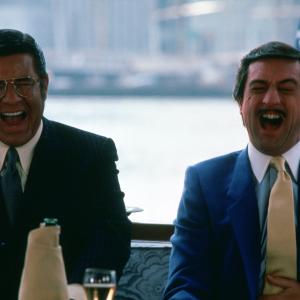 Still of Robert De Niro and Jerry Lewis in The King of Comedy 1982