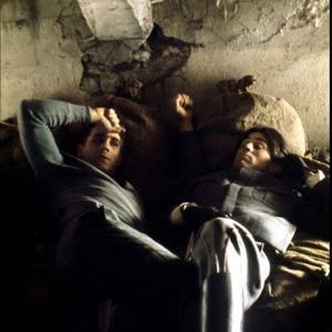 Still of Robert De Niro and Grard Depardieu in Novecento 1976