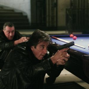 Still of Robert De Niro and Al Pacino in Righteous Kill 2008