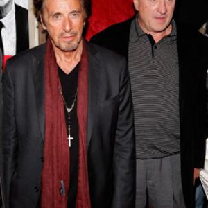 Robert De Niro and Al Pacino at event of Righteous Kill (2008)