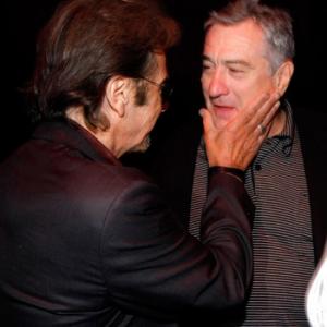 Robert De Niro and Al Pacino at event of Righteous Kill (2008)