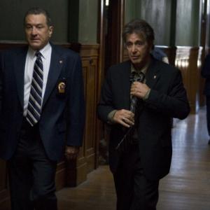 Still of Robert De Niro and Al Pacino in Righteous Kill (2008)