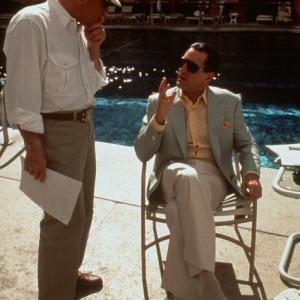 Robert De Niro and Martin Scorsese in Kazino 1995