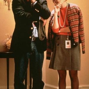 Robert De Niro and Anne Heche in Wag the Dog (1997)