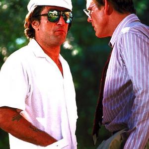 Still of Robert De Niro and Nick Nolte in Cape Fear 1991