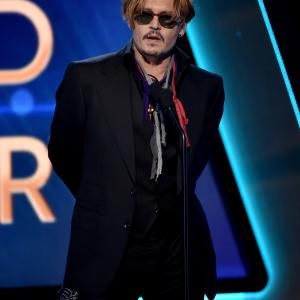 Johnny Depp at event of Hollywood Film Awards 2014