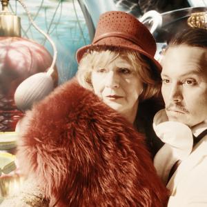 Still of Johnny Depp and Maggie Steed in The Imaginarium of Doctor Parnassus 2009