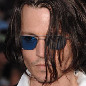 Johnny Depp at event of Karibu piratai pasaulio pakrasty 2007