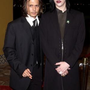 Johnny Depp and Marilyn Manson at event of From Hell (2001)