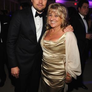 Leonardo DiCaprio and Irmelin Indenbirken attend the 2014 Vanity Fair Oscar Party Hosted By Graydon Carter on March 2, 2014 in West Hollywood, California.