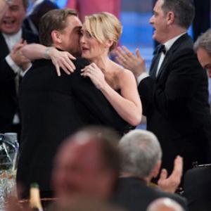 The Golden Globe Awards  66th Annual Telecast Leonardo DiCaprio Kate Winslet