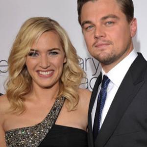 Leonardo DiCaprio and Kate Winslet at event of Nerimo dienos (2008)