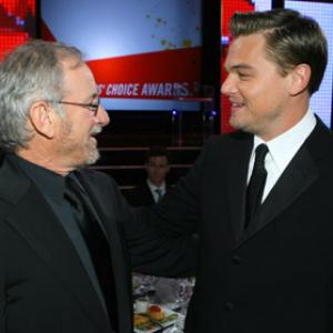Leonardo DiCaprio and Steven Spielberg