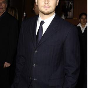 Leonardo DiCaprio at event of Niujorko gaujos 2002