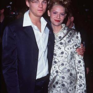 Claire Danes and Leonardo DiCaprio at event of Romeo ir Dziuljeta 1996