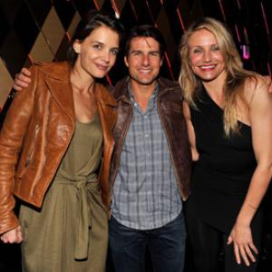 Tom Cruise Cameron Diaz and Katie Holmes