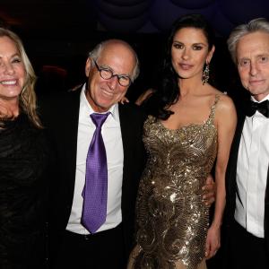 Michael Douglas, Catherine Zeta-Jones and Jimmy Buffett