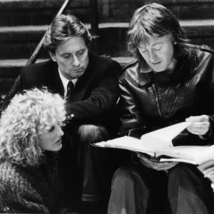 Still of Michael Douglas, Glenn Close and Adrian Lyne in Fatal Attraction (1987)