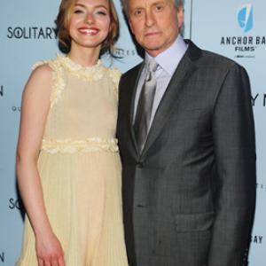 Michael Douglas and Imogen Poots at event of Solitary Man 2009