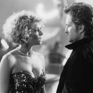 Still of Michael Douglas and Kate Capshaw in Black Rain (1989)