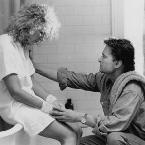 Still of Michael Douglas and Glenn Close in Fatal Attraction (1987)