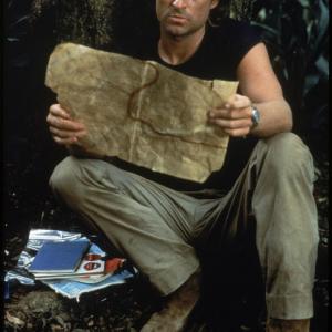 Still of Michael Douglas in Romancing the Stone (1984)
