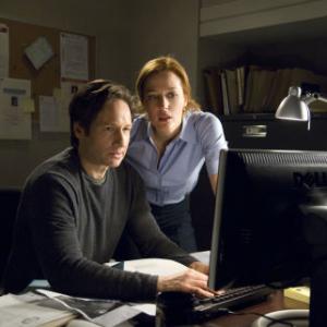 Still of Gillian Anderson and David Duchovny in The X Files I Want to Believe 2008