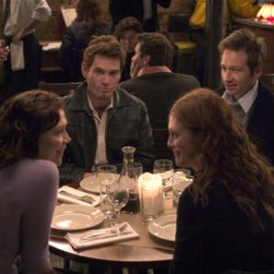 Still of David Duchovny Julianne Moore Billy Crudup and Maggie Gyllenhaal in Trust the Man 2005