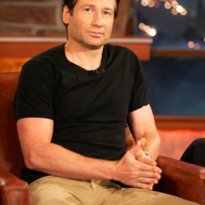 David Duchovny at event of The Late Late Show with Craig Ferguson (2005)