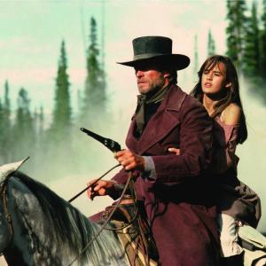 Still of Clint Eastwood and Sydney Penny in Pale Rider 1985