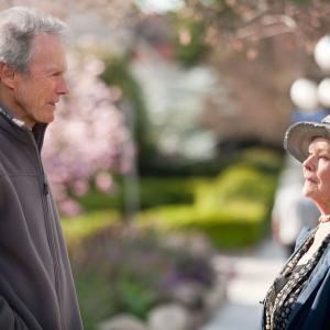 Still of Clint Eastwood and Judi Dench in J Edgar 2011