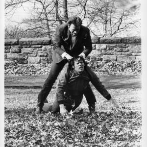 Still of Clint Eastwood Don Siegel and Don Stroud in Coogans Bluff 1968