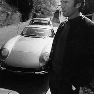 Clint Eastwood with his Ferrari 275 GTB