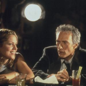 Still of Clint Eastwood and Mary McCormack in True Crime 1999
