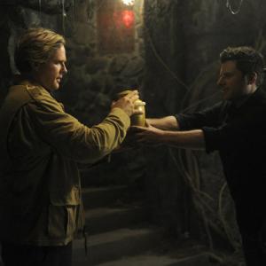 Still of Cary Elwes Dul Hill and James Roday in Aiskiaregys 2006