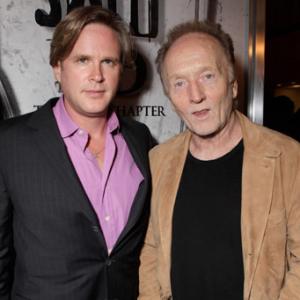 Cary Elwes and Tobin Bell at event of Saw 3D 2010