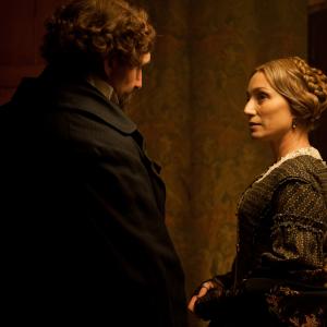 Still of Ralph Fiennes and Kristin Scott Thomas in The Invisible Woman 2013