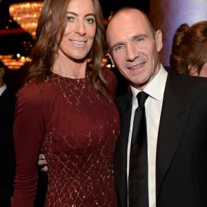 Ralph Fiennes and Kathryn Bigelow
