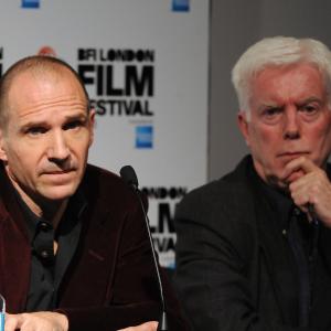 Ralph Fiennes and David Gritten at event of The Invisible Woman (2013)