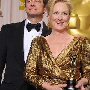 Colin Firth and Meryl Streep
