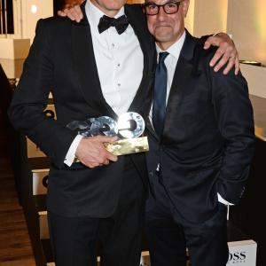 Colin Firth and Stanley Tucci