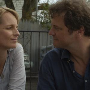 Still of Colin Firth and Helen Hunt in Then She Found Me 2007