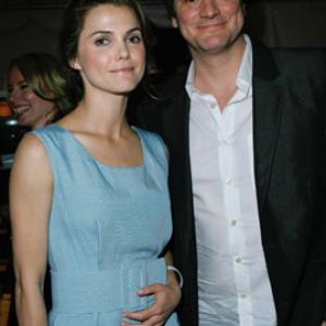 Colin Firth and Keri Russell