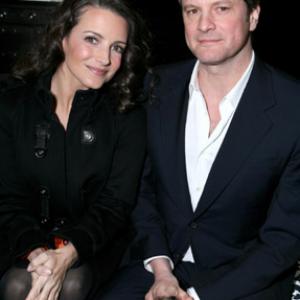 Colin Firth and Kristin Davis
