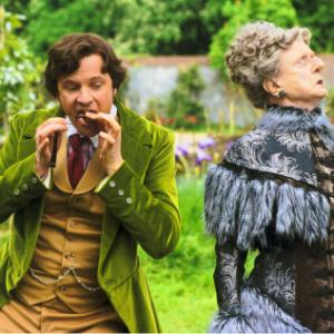 Still of Colin Firth and Angela Lansbury in Nanny McPhee 2005