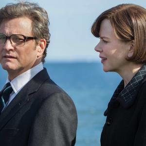 Still of Colin Firth and Nicole Kidman in The Railway Man 2013