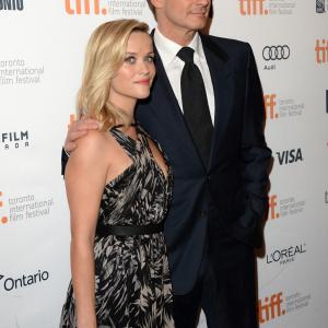 Colin Firth and Reese Witherspoon at event of Devil's Knot (2013)